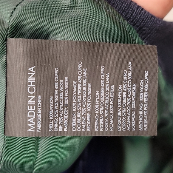 *NWOT* Club Monaco Bomber Jacket - Picture 7 of 8
